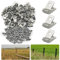 Landwirtschaft Zaun Befestigungsclips 200 Stück Maschendraht Drahtzaun Clip Drahtspanner Edelstahl-Befestigungsclips mit 200 Stück Schrauben für Metallzaun und Holzzaun