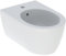 Geberit iCon Wandbidet mit Überlauf, geschlossene Form, weiß, 501898, 501.898.00.8, Farbe: Weiß