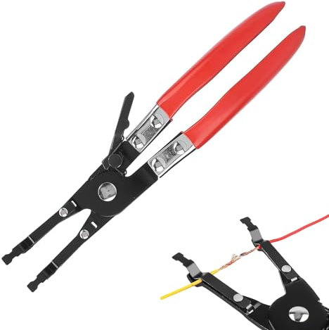 Löt Zange, Metall Schlauchklemmenzange, Universal Auto Löthilfe Zange, Soldering Wire Holder für die Autowartung Reparatur, Schwarz