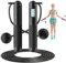 Ropeless Skipping Ropes,Cordless Skipping Rope for Adults,Smart Digital Gravity Ball Jump Ropes,Cordless Jump Rope With Counter,Weighted Skipping Rope without Ropes for Home