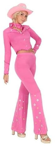 TheCartoonWorld Vestito costume di carnevale Bambola Dolly rosa DONNA (S)