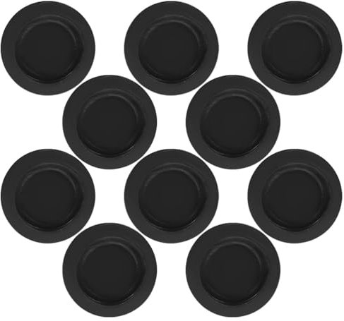 Toyvian 10 Stück Sparschweinstopfen Gummi Sparschwein Stopper Ersatz Sparschwein Bodenabdeckung Für Löcher Münzbank Geldsparbox (38 Mm)