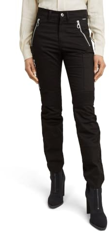 G-Star Damen Biker Skinny Cargo Pants, Schwarz (dk Black D25314-D715-6484), 26W / 30L