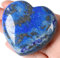 GUJOXILA 60mm Lapislazuli Herz Aus Stein Groß Kristalle Edelsteine Herzen Heilsteine Herz Sorgenstein Herz Handschmeichler Steine Energiesteine Geschenk Reiki Dekoration Glücksbringe