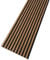 MEBANO. Akustikpaneele Holz 240 x 53 cm, Farbe: Eiche Natur Grandson Wandpaneele, Holzpaneele Wand, Moderne Lamellenwand auf Filz, MDF Wandverkleidung