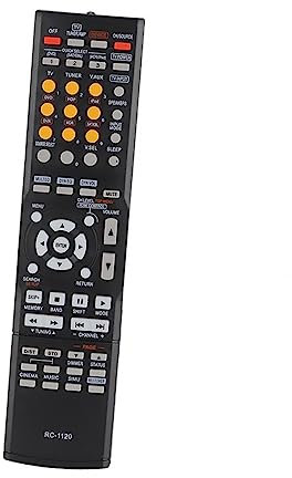 jojofuny Tv Av Receiver Accessory Home Replacement Av Receiver Controller Av Receiver for Av Receiver Abs Black