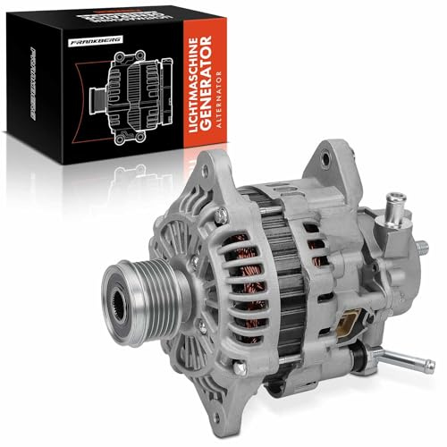 Frankberg Lichtmaschine Generator 100A 2-Polig Replace# A3TN2581C | Kompatibel mit Suzuki Jimny Geländewagen Geschlossen SN 1.5 DDiS 4x4 1.5 DDiS 4WD; Diesel, mit Freilaufriemenscheibe
