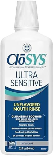 Closys Mouthwash, Unflavored, 32 oz