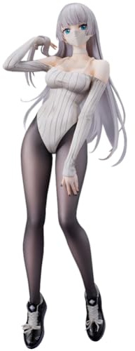 Linfemy Maske Mädchen Efeu Figur Anime Original Malerei PVC Modell Mädchen Figur stehend 24 cm Geschenke Statue Desktop Ornamente Weihnachten
