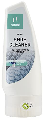 natch! Sport Shoe Cleaner, 100 ml, starker Schuh-Reiniger mit integrierter Bürste für die Reinigung von Sport– und Freizeit-Sneaker, Sohlenrändern sowie zur Fleckenentfernung
