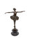 linoows Bronze-Skulptur, Bronzefigur, Jugendstil Prima Ballerina, signiert Milo