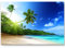Paul Sinus Art Leinwandbilder | Bilder Leinwand 120x80cm Sonnenuntergang am Strand – Seychellen