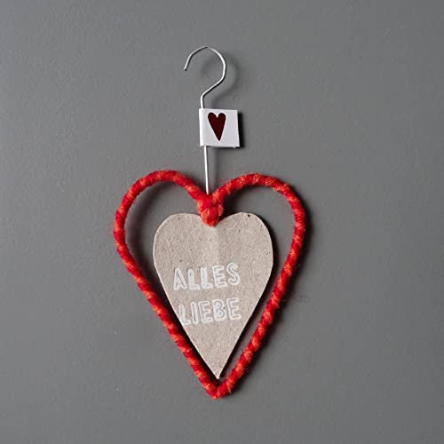 Good old friends GmbH Mini Wollherz Alles Liebe