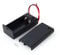 Battery Holder Case - 9V Volt PP3 Battery Holder Box, DC Case w/Wire Lead with ON/OFF Switch Cover Durable