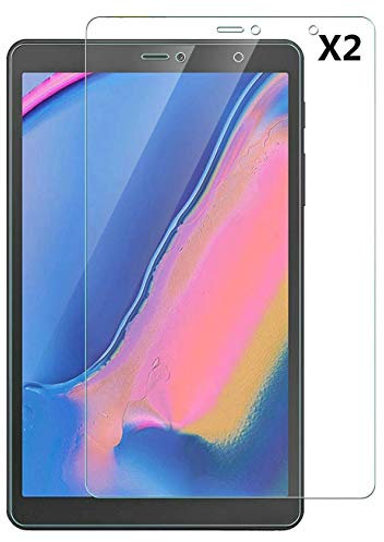 Kepuch Paquet de 2 Verre Trempé Protecteur d'écran pour Samsung Galaxy Tab A 8.0 2019 P205 P200