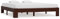 vidaXL Kiefernholz Massiv Bettgestell Holzbett Doppelbett Futonbett Massivholz Bett Bettrahmen Lattenrost Schlafzimmerbett Dunkelbraun 180x200cm