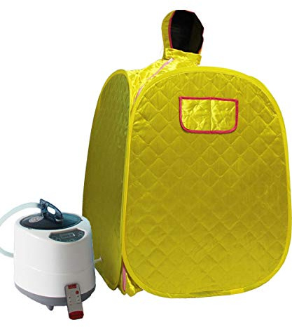 KOVFBRO Generatore Portatile Di Box Sauna A Vapore O Domestico Domestico Facilita L'Insonnia Dorata…