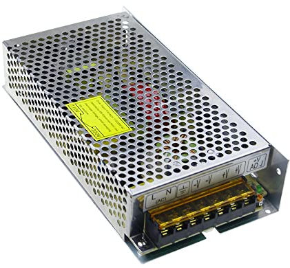 Alitove 5V 20A 100W AC 110/220V DC LED Driver Switch Fuente de alimentación Transformador Fuente de alimentación para WS2811 2801 WS2812B WS2813 APA102 Tira LED