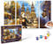 Schipper 609260854 Malen nach Zahlen - Der Jakobsweg - Bilder malen für Erwachsene, inklusive Pinsel und Acrylfarben, Triptychon, 50 x 80 cm