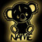 Namofactur Personalisierte Koala Bär Lampe Wandlampe Holz Schlummerlicht Wandlicht für Baby & Kinder Kinderzimmer