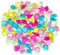 LYFJXX 92 Stück/Set 4 Stile Acryl Muscheln Conch Seestern Tischstreuungen Strand Thema Muscheln Party Dekoration Handwerk