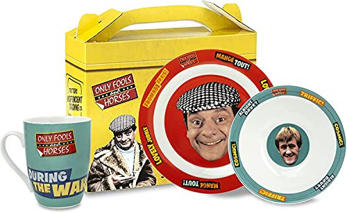 Only Fools and Horses 3 Piece Breakfast Set Great Gift IDEA in Presention Box
