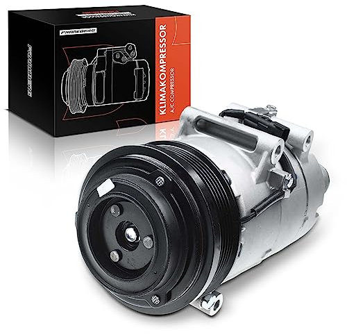 Frankberg Compresor de aire acondicionado con embrague Diesel Compatible con Focus(Sedán/Turnier) II 1.8 TDCi C-Max/Focus C-Max DM2 1.8 TDCi Replace# 1405865, aceite premezclado