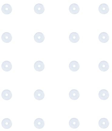 Decentraland 3 MM 20 STÜCKE Klare Piercingscheibe Für Piercing Bump, Drucksilikonohrringe Für Keloide Heilende Pads Bauchnabel Piercing Kit