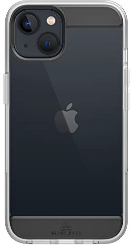 Black Rock - Hülle Air Robust Case Passend für Apple iPhone 14 I Handyhülle, Transparent, Durchsichtig, Dünn (Schwarz)