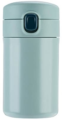 Botella Agua Acero Inoxidable Botella Gimnasio Garrafa Adultos Termo Cafe Para Llevar Agua Caliente Taza Termica Termo Pequeño Para Cafe Café Thermos Tapa Rebote Portable (400ml,blue)