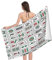 321 Saunatuch 80X130cm Mahjong China Kultur Hipster Handtuch Ultraleicht Strandtuch Perfekt Handtücher Für Reisen, Outdoor, Picknick