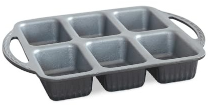 Nordic Ware Procast Mini Loaf, 6 Cavity