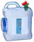 Fiorky Plastic Water Container with Tap, 5L Capacity Outdoor Water Bucket Portable Picnic Water Tank Container w/Faucet for Camping Outdoor,Travel,Party,Van, RV, School,Emergency, 3HM5BA6HT7UH3QC5