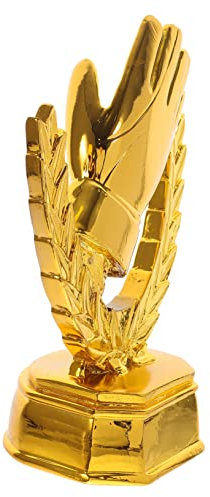 ibasenice Soccer Goalkeeper Trophy Award Creative Decorative Ornament for Desktop Lightweight Sports Events Competitions and Home Decor