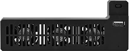 NOENNULL Portable Heat Reducing USB External Cooling Fan Side Mounted for XBOX ONE X Game Console