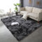 XUEDNGM Weicher Und Flauschiger Teppich 250 x 350 cm Moderner Teppich Flauschiger rutschfest Teppich Anti-Rutsch, Flauschig, Weich, Waschbar, Langflor für Wohn Schlafzimmer, Dunkelgrau