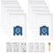 10 Packs GN Vacuum Cleaner Bags Replacement Compatible with Miele Hoover Dust Bags Fits for Classic C1 Complete C2 Complete C3, S2 S5 S8 Series with 3 Motor Protection & 3 Exhaust Filters