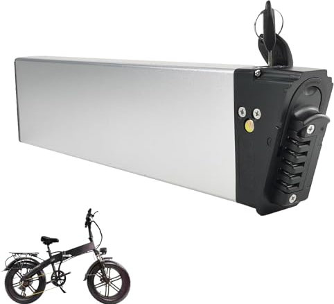 SSCYHT Batteria Bici elettrica Pieghevole 48V 10.4Ah Batteria Bici elettrica incorporata Batteria Litio 48 Volt per Motore Bicicletta Pieghevole 250W 350W 500W con Caricabatterie e BMS