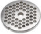 vhbw Grille taille 32 compatible avec Porkert hachoir à viande - Diamètre des trous 8mm, trou central 13,4mm, acier inoxydable