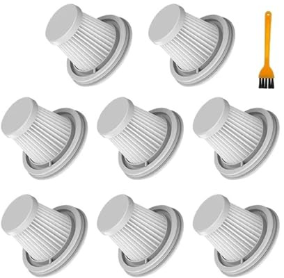 Compatible Avec Xiaomi, Compatible Avec Mijia, Aspirateur Pratique SSXCQ01XY H13 Pièces De Filtre Accessoires De Filtre De Remplacement Sans Fil For Voiture Et Maison.(8pcs)