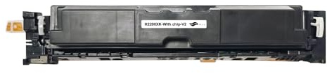 Tonerversum Toner Mit CHIP kompatibel zu HP W2200X / 220X für HP Color LaserJet Pro 4202 4202dw 4202dn MFP 4302 4302dw 4302fdw 4302fdn Drucker (Schwarz, 1er-Pack)