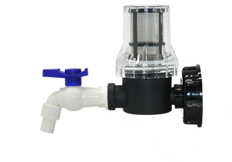 IBC-Tankhahn, Kugelhahn, Wasserhahn, Schlauchanschluss, Filteranschluss