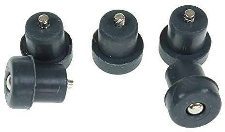 Lot de 5 pieds en caoutchouc et vis Qualtex pour mixeur Kenwood de la gamme Chef / Major / KM