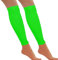 Neon Leg Warmers Dance Party 80s - Retro Fancy Dress Accessory (Green)