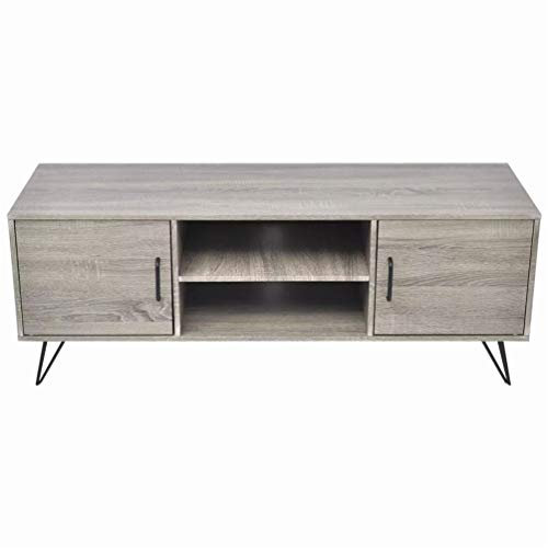 BIGTO TV Cabinets MDF TV Stand TV Table TV Units for Living Room 120x40x45 cm