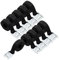 Amazon Basics Spanngurt, 2.5 m lang, 25 mm breit, Belastbarkeit 150 kg, entspricht DIN EN 12195-2, 10 stück, 1er-Pack, Schwarz