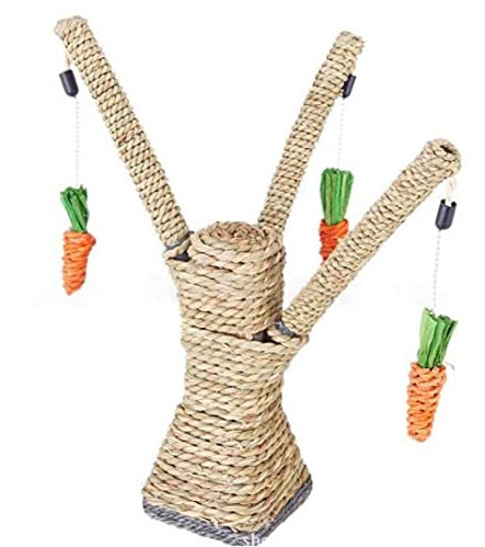 PiniceCore Kratzbaum Turm Katze Scratcher Karotten-kletternde Baum Spielzeug Beitrag Climber Hauskatze Spielturm Activity Center Für Die Wiedergabe Relaxing