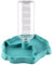 QIODAZOO Bol d'eau de Nourriture pour Reptiles, Bol Reptiles 2 en 1 de Nnourriture, 270ML Distributeur d'eau pour Reptile Tortue Terrestre, Vert