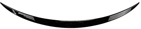W205 Heckspoiler, Für Mercedes Benz C-Klasse W205 C300 Limousine 2015 2016 2017 2018 2019 2020 2021 Auto Heckflügel Heckspoiler Lippe Verkleidung ABS,Gloss Black