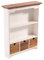 DESIGN DELIGHTS Landhaus WANDSCHRANK Jasmina | Mahagoni, 60x50x12 cm | Hängeschrank, Wandregal, Küchenregal, Gewürzregal, Badregal